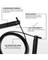 RDX C4 ADJUSTABLE SKIPPING JUMP ROPE/Blk-4